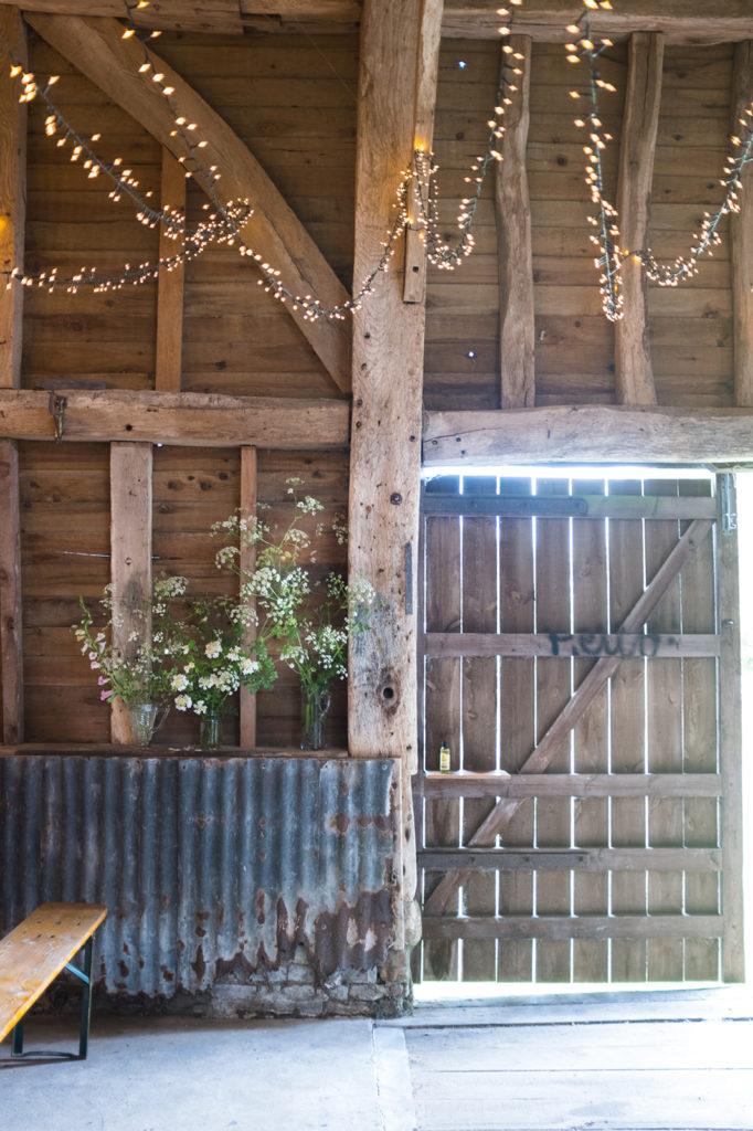 Petal and Feast wildflowers barn