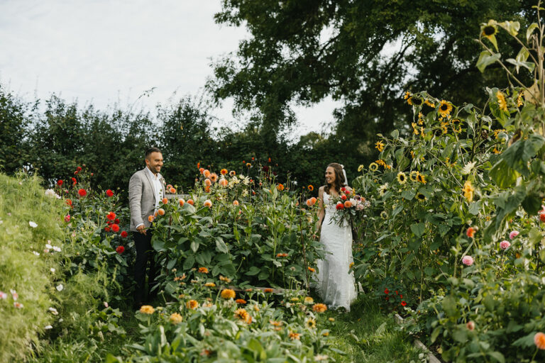 Beautiful September Wedding at The Secret Barn