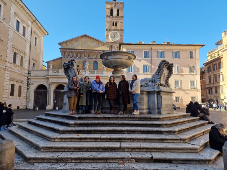 A YEAR AGO WE WENT TO ROME