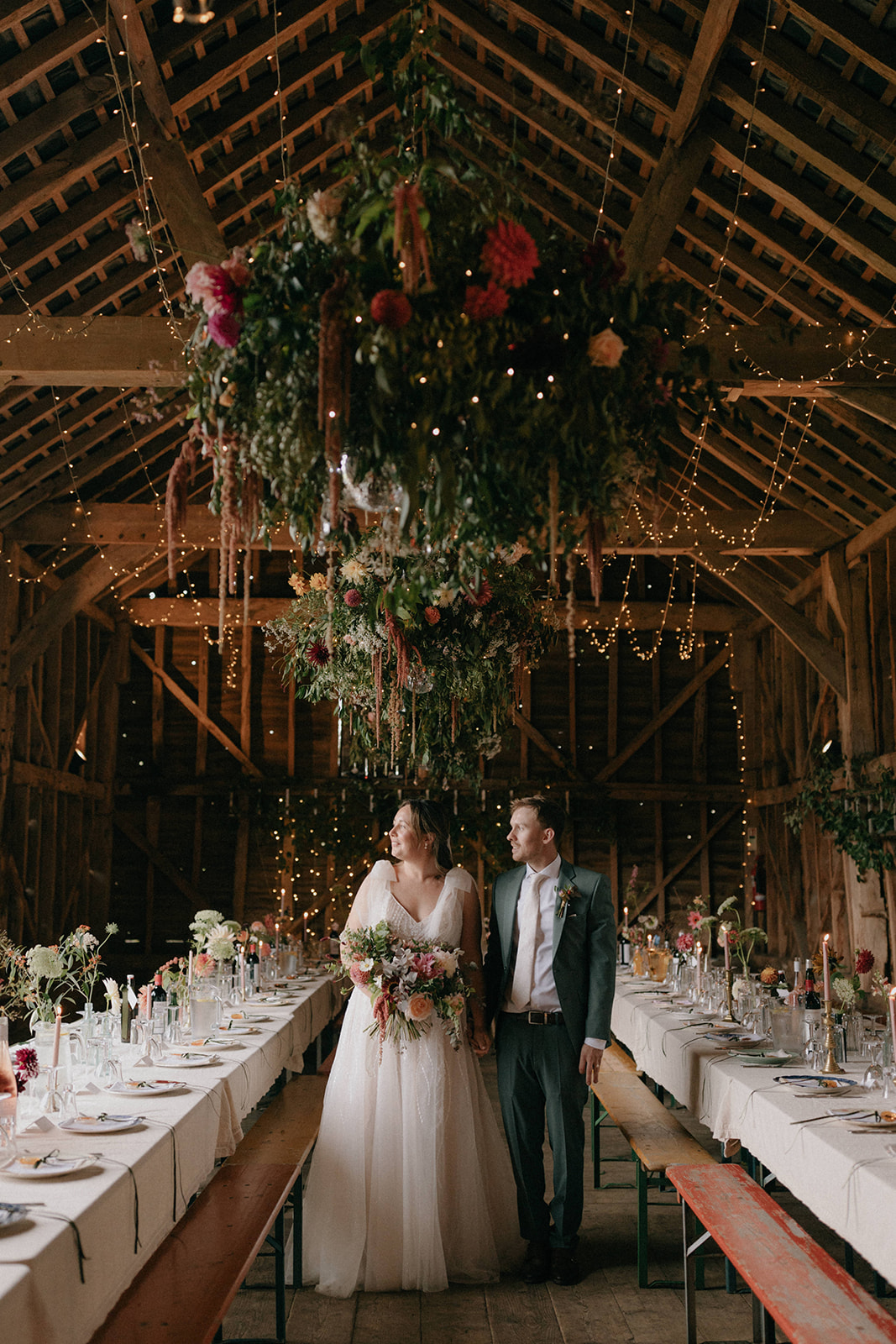 Relaxed barn wedding venue Sussex | Petal and Feast